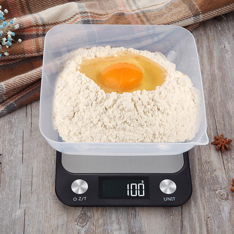 Báscula Digital de Cocina 15Kg/1g para Alimentos y Café